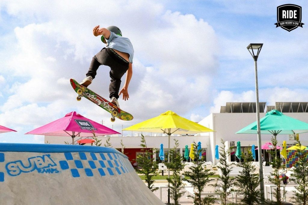 Expérience en option Cours de skateboard Séjour Portugal Hotel Ride Surf Peniche