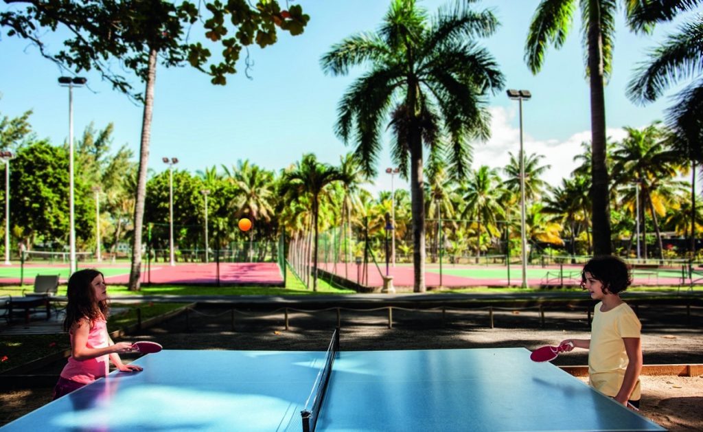 Hotel Shandrani Beachcomber Ile Maurice Tennis ping pong