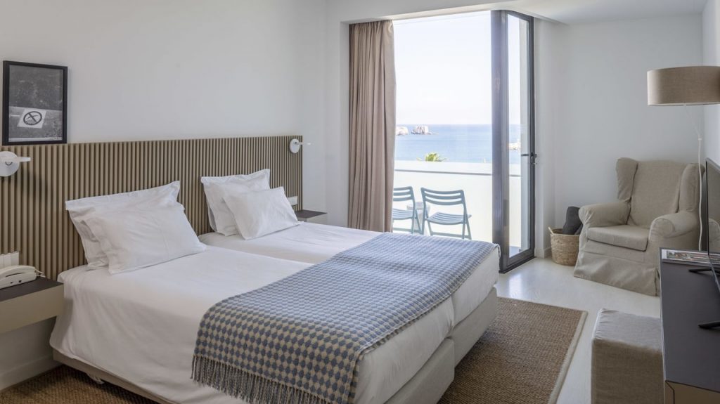 Séjour Portugal Hotel Memmo Baleeria Sagres Chambre Double vue frontale mer
