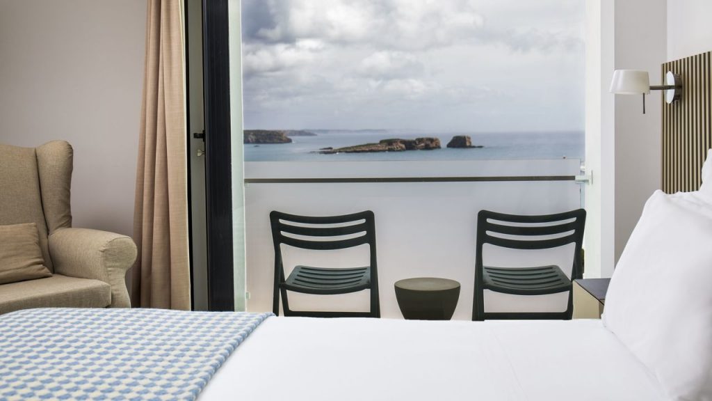 Séjour Portugal Hotel Memmo Baleeria Sagres Chambre double vue mer terrasse
