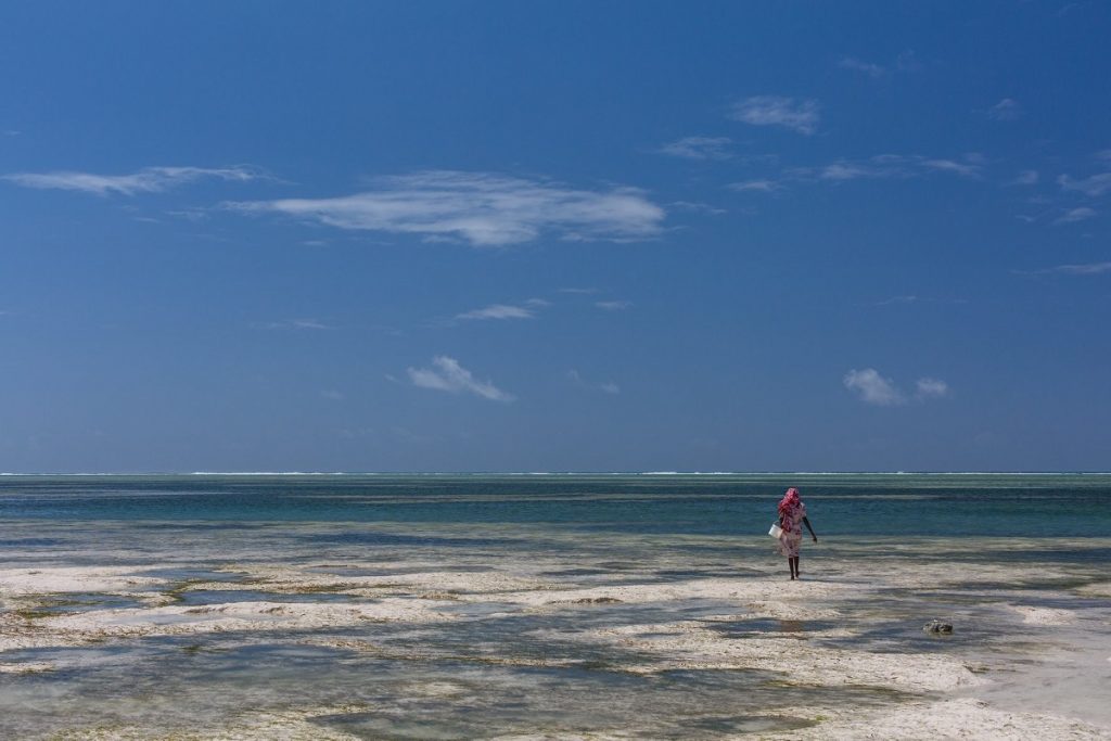 Séjour Zanzibar Hotel Kappa Club Waridi Beach Resort _ Spa Femme sur la plage