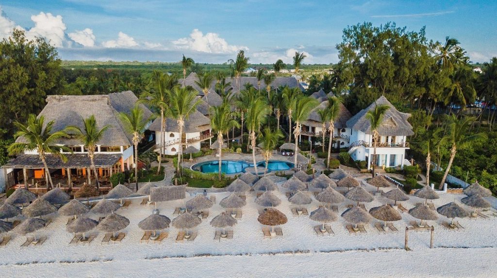 Séjour Zanzibar Hotel Kappa Club Waridi Beach Resort _ Spa Vue aérienne photo de couverture