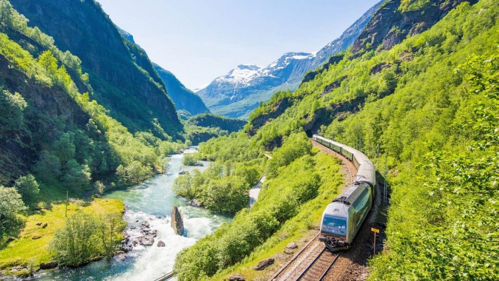 Road trip Norvège Expérience Train de Flamsbana