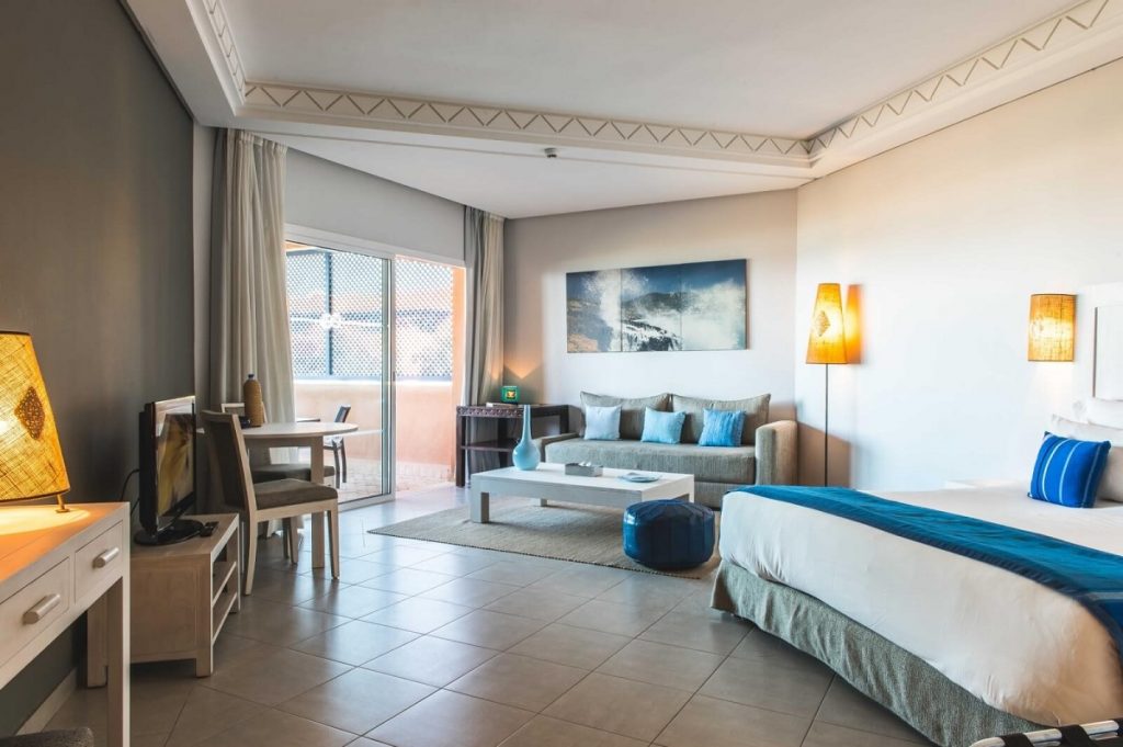 Séjour Agadir Hotel Paradis Plage Surf Yoga _ Spa Chambre Junior Suite vue balcon