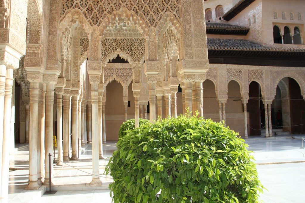 Road Trip Andalousie Grenade Alhambra Cour intérieure