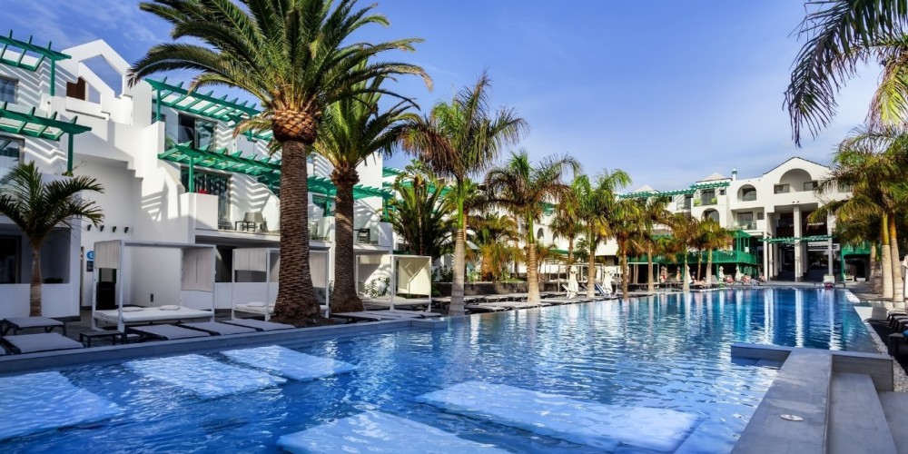 Séjour Canaries Lanzarote Hotel Barcelo Teguide Beach Vue ensemble