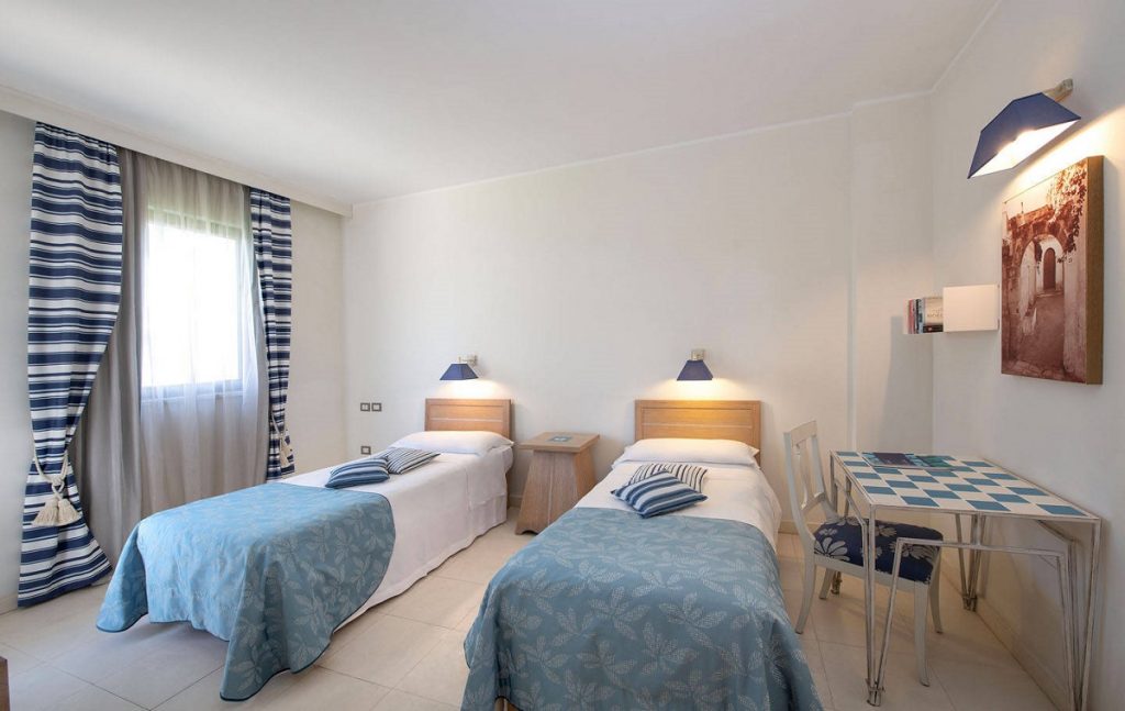 Séjour Italie Pouilles Vivosa Resort Chambre Famille Supérieure 2 lits simples
