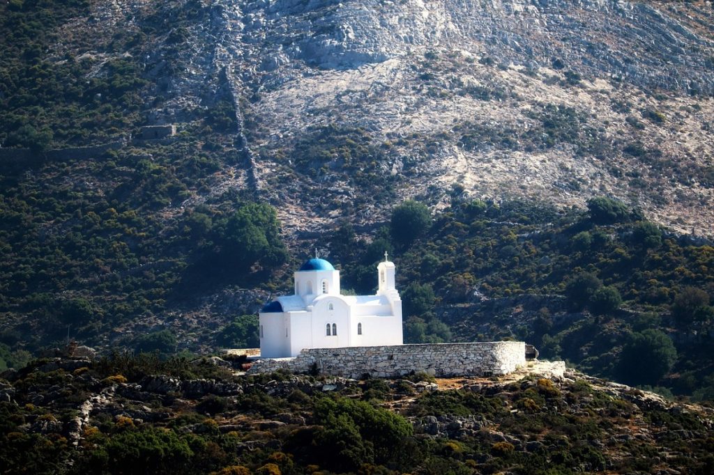 Road Trip Combiné Cyclades Athènes Naxos Chapelle