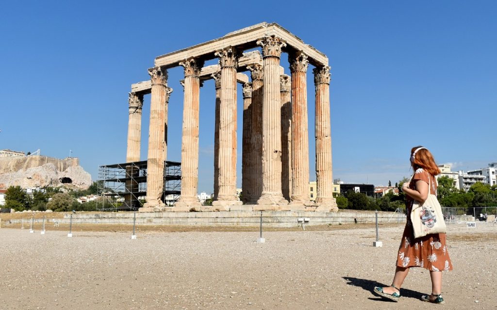 Road Trip Combiné Cyclades Athènes Temple de Zeus